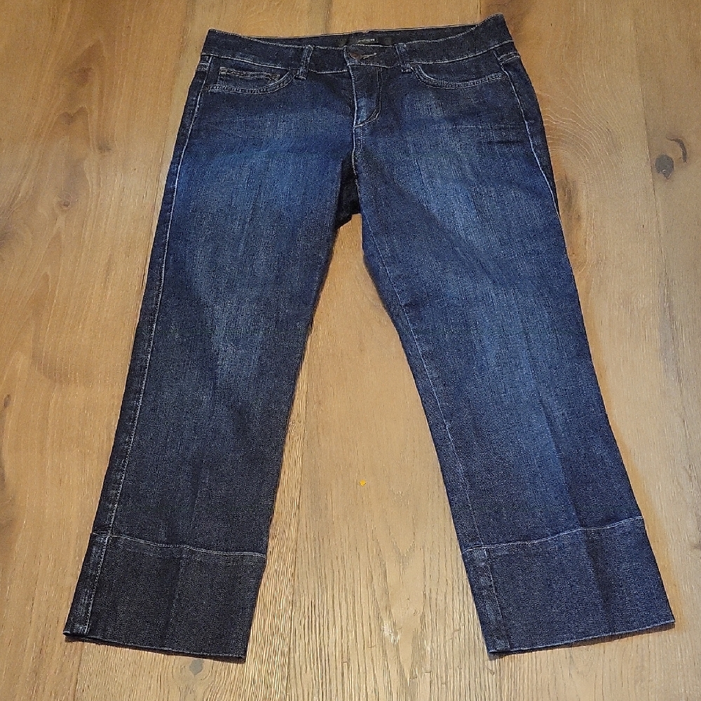 Joes Dark Wash Cropped Denim Jeans Size 27